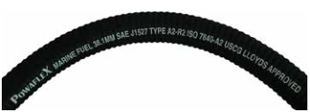 Powaflex Marine Fuel Suction Hose (SAE J1527 A2)