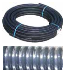 Powaflex Medium Duty Black Translucent PVC Suction Hose